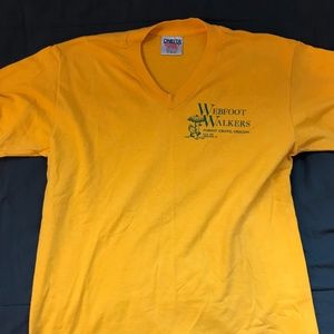 Yellow Vintage Forest Grove Tee